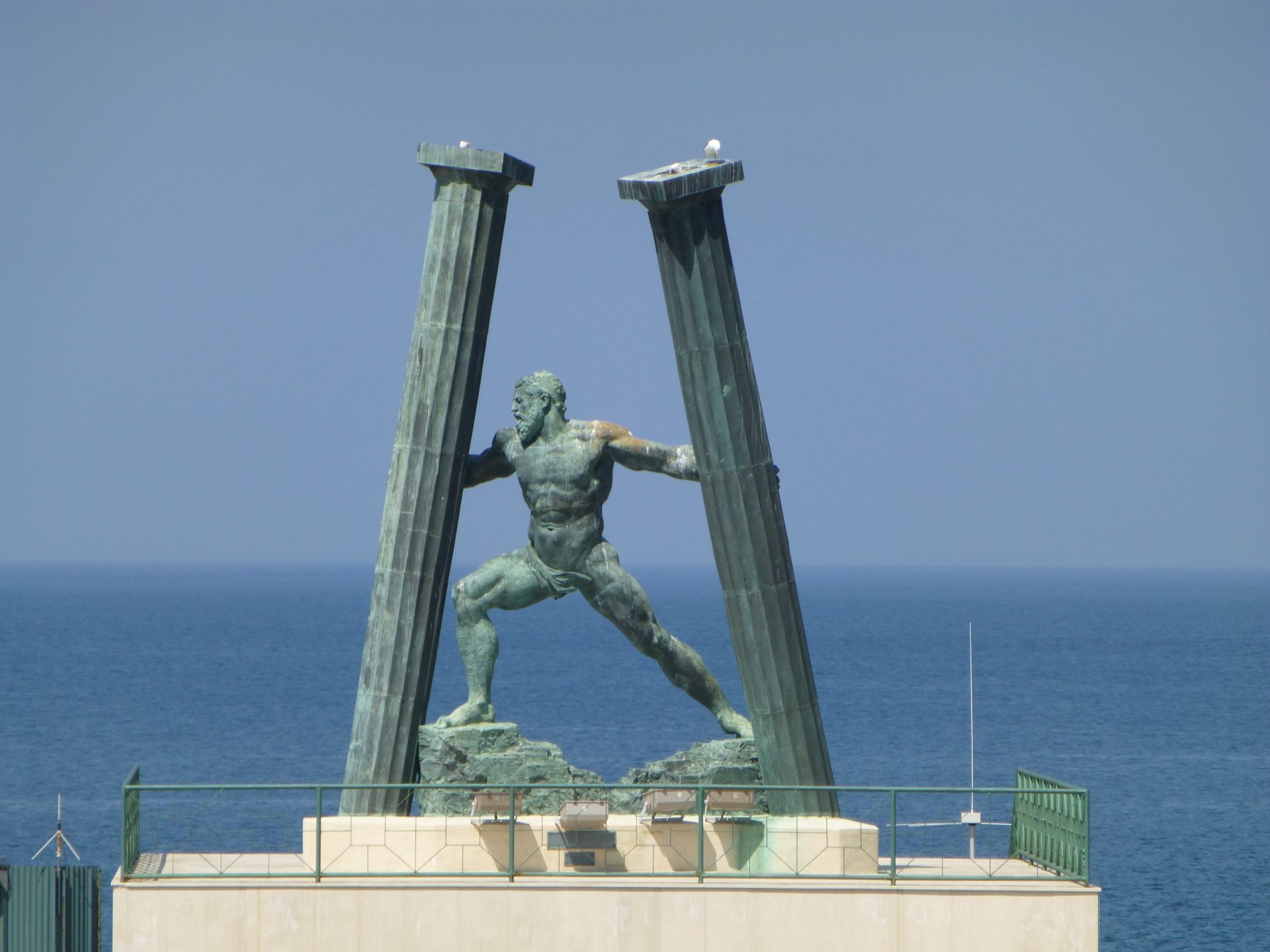 Pillars of Hercules in Ceuta | Pillars of hercules, Hercules statue, Ceuta