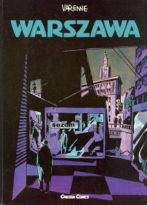 Forsiden til tegneserien Warszawa
(Mindre tristesse, men ikke ligefrem et festfyrværkeri af lykke)