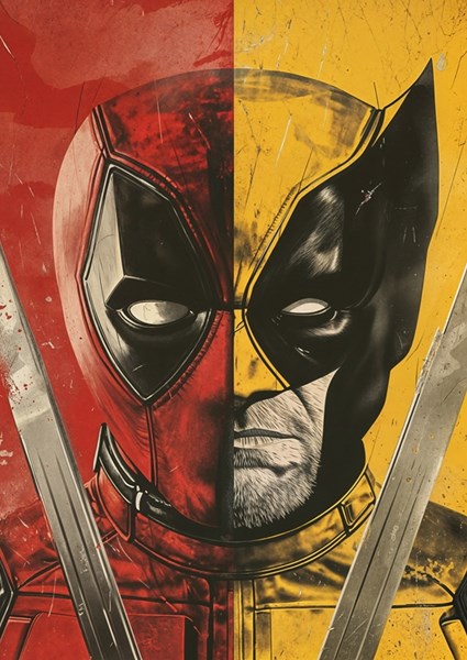 Deadpool & Wolverine filmposter